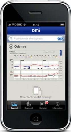 Byvejret fra DMI
